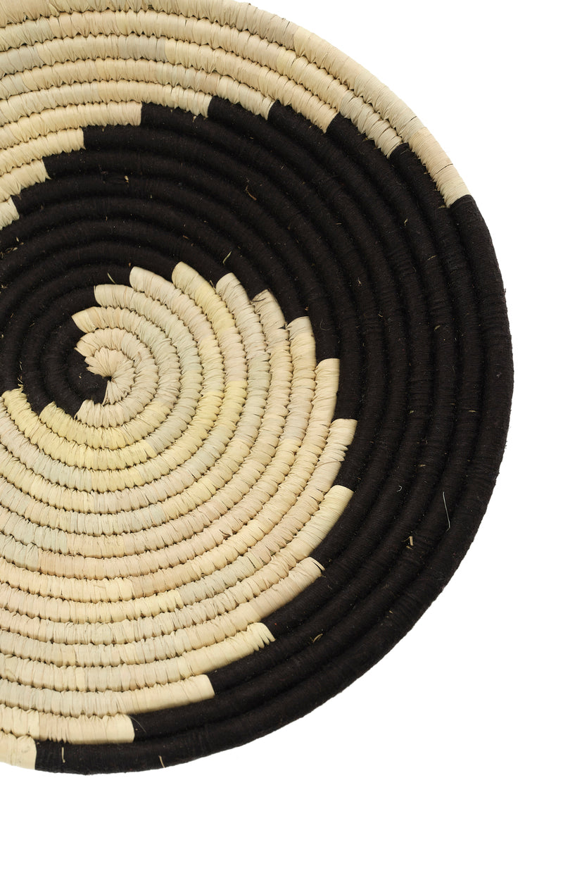 Black Swirl Basket