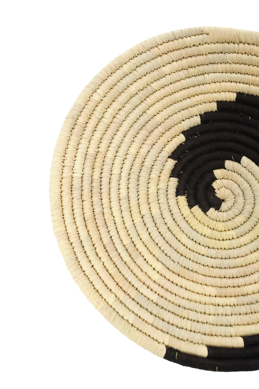 Black Swirl Basket