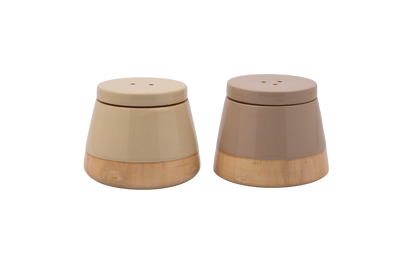TWO OF A KIND SALT AND PEPPER SHAKERS