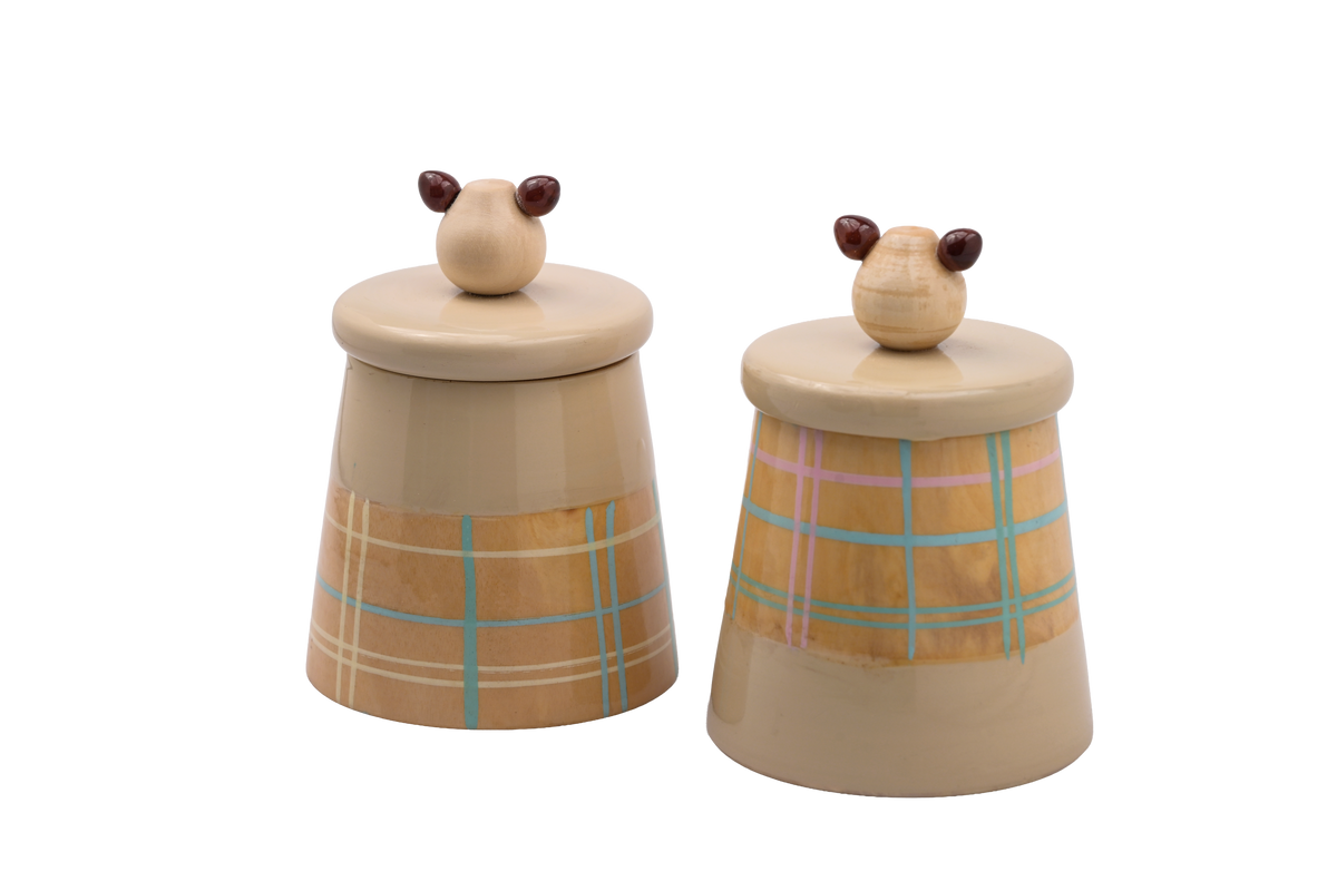 ME & MINE TEA/COFFEE CANISTERS