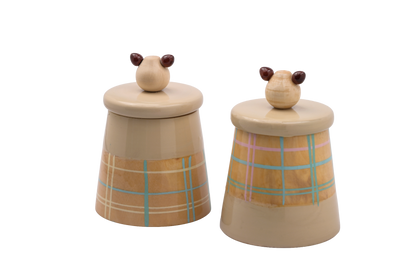 ME & MINE TEA/COFFEE CANISTERS