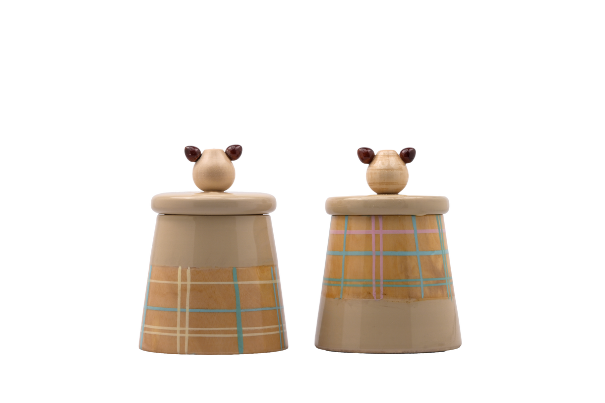 ME & MINE TEA/COFFEE CANISTERS