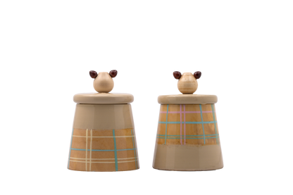 ME & MINE TEA/COFFEE CANISTERS